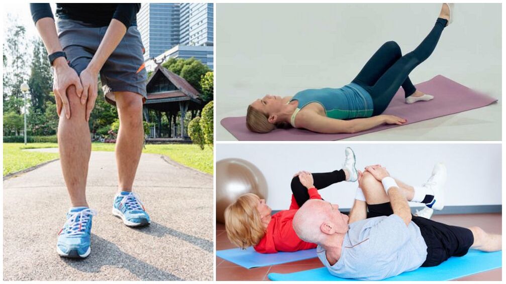 Osteoartrite dell'esercizio della cucina del ginocchio